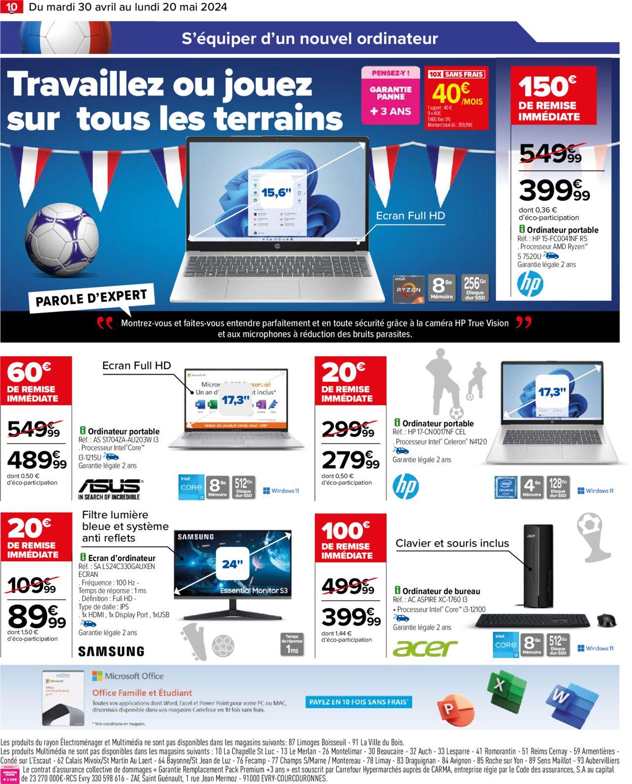 Catalogue Carrefour 30 Avr – 20 Mai 2024 Page 12