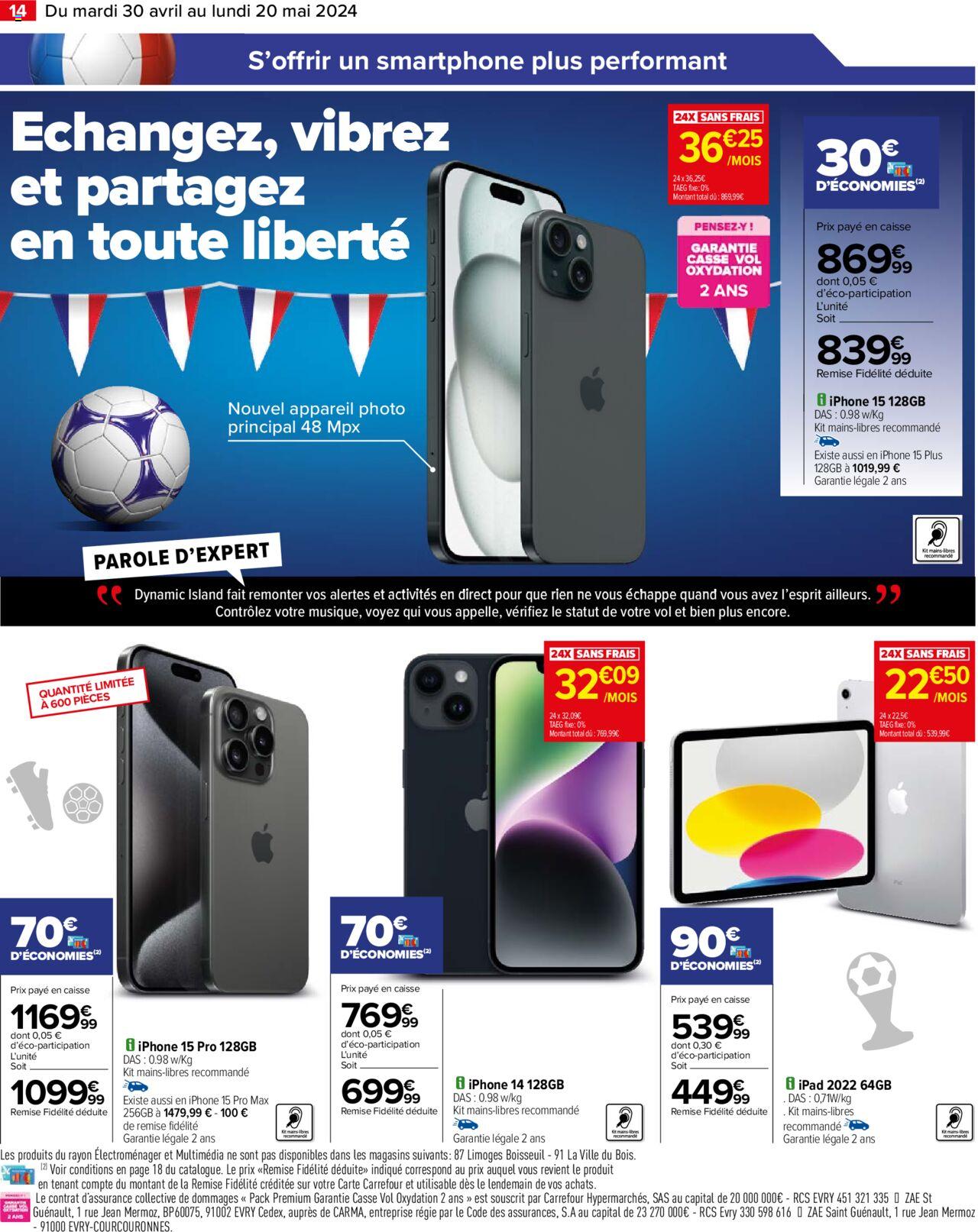 Catalogue Carrefour 30 Avr – 20 Mai 2024 Page 16
