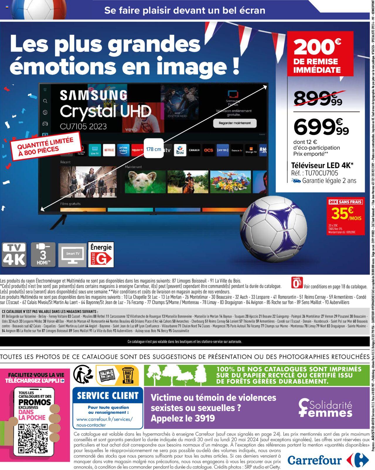 Catalogue Carrefour 30 Avr – 20 Mai 2024 Page 26