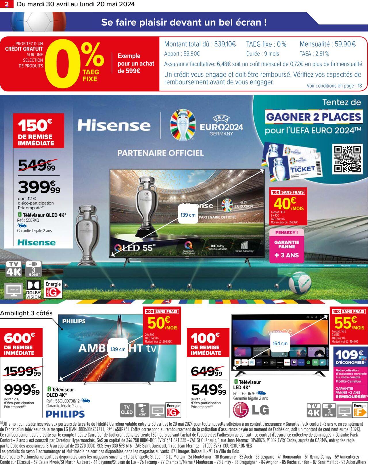 Catalogue Carrefour 30 Avr – 20 Mai 2024 Page 4