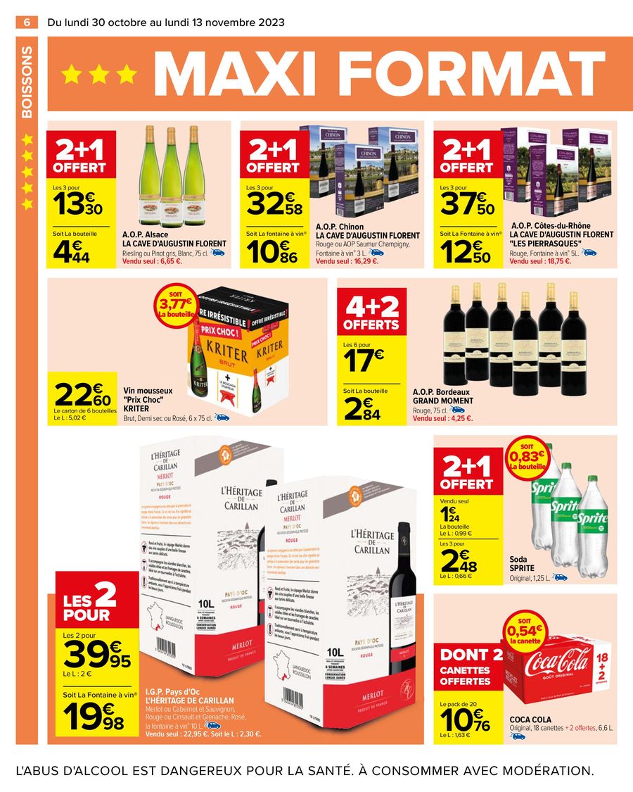 Catalogue Carrefour 30 Octobre – 13 Novembre 2023 Page 10