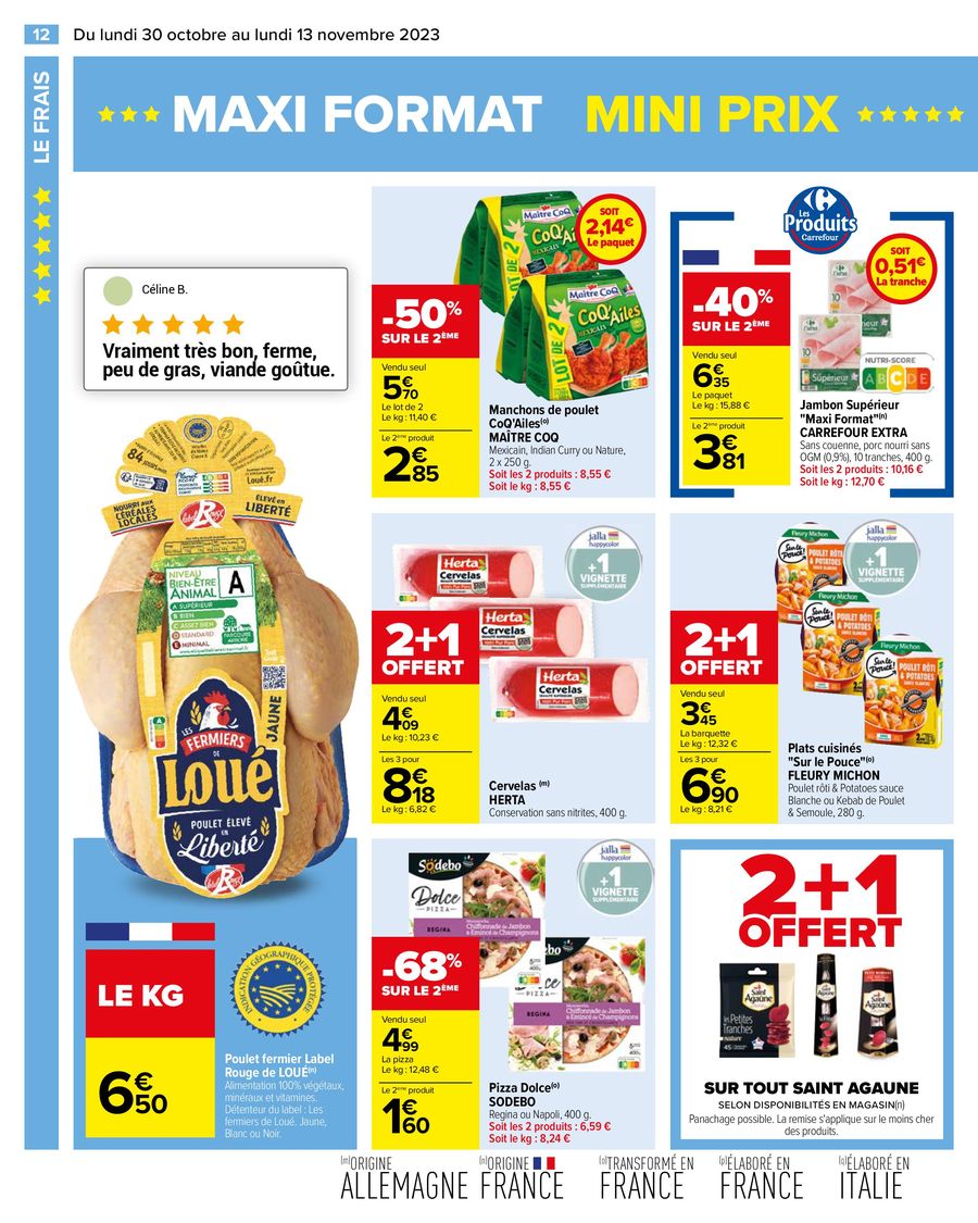 Catalogue Carrefour 30 Octobre – 13 Novembre 2023 Page 16
