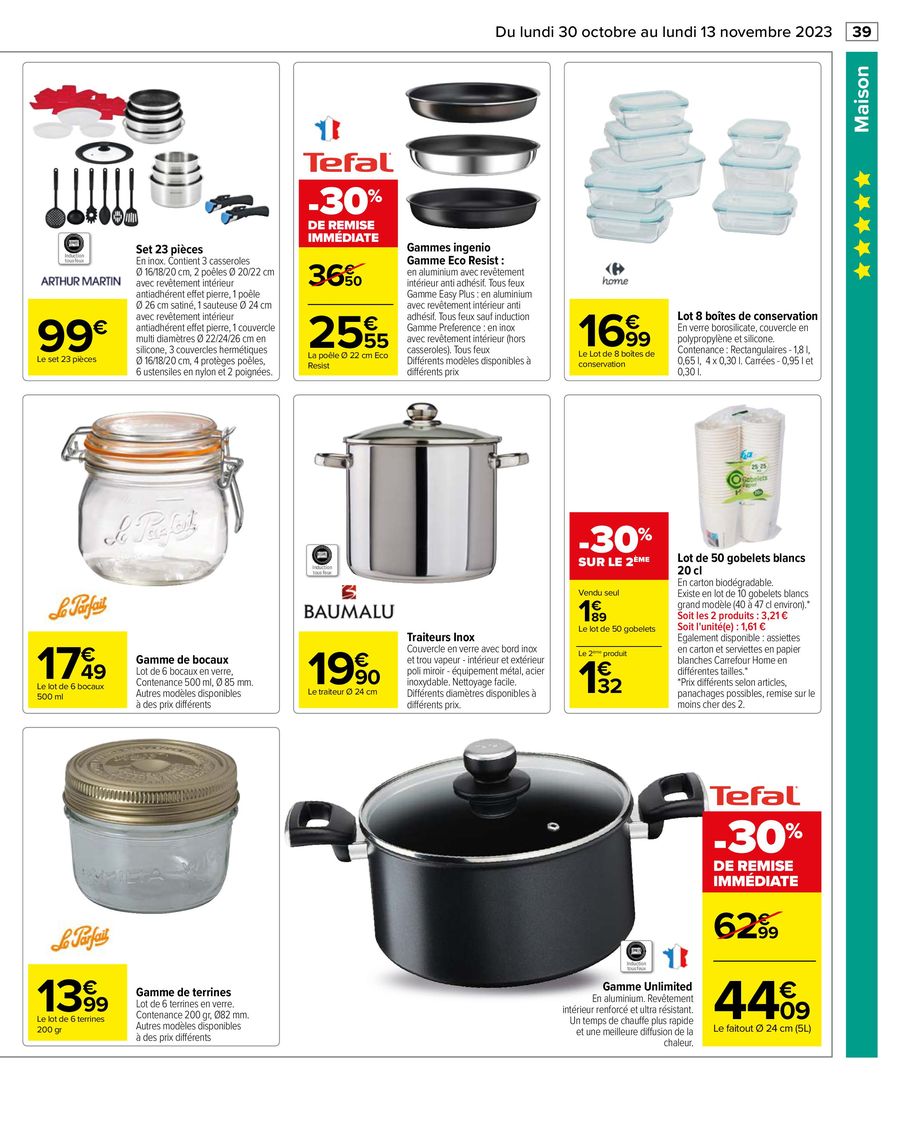 Catalogue Carrefour 30 Octobre – 13 Novembre 2023 Page 45