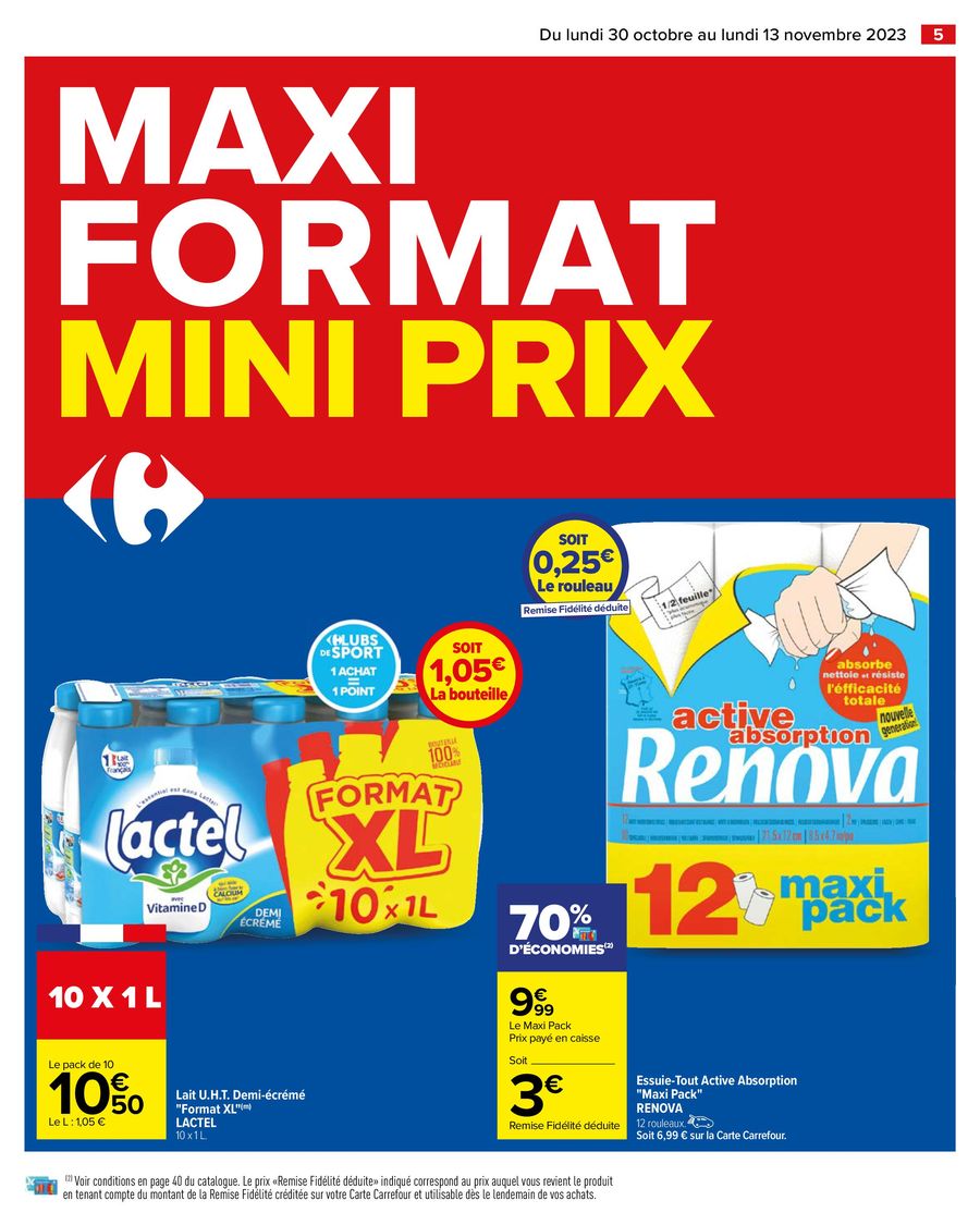 Catalogue Carrefour 30 Octobre – 13 Novembre 2023 Page 9
