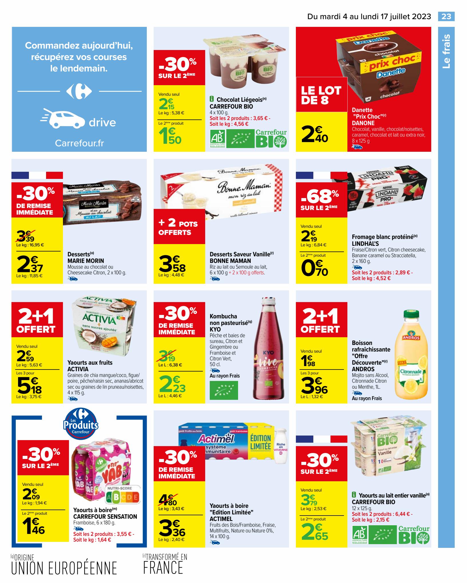 Catalogue Carrefour 4 – 17 Juillet 2023 Page 25