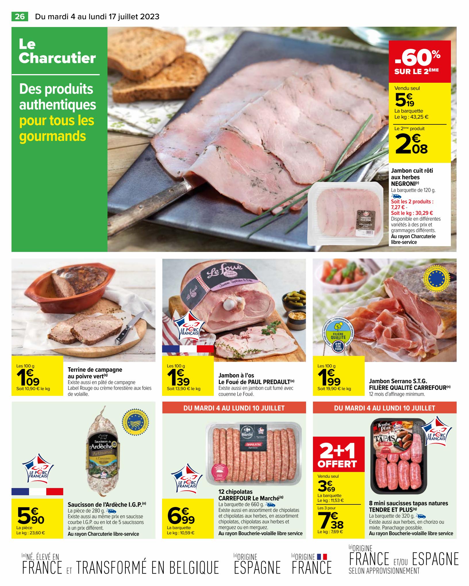 Catalogue Carrefour 4 – 17 Juillet 2023 Page 28