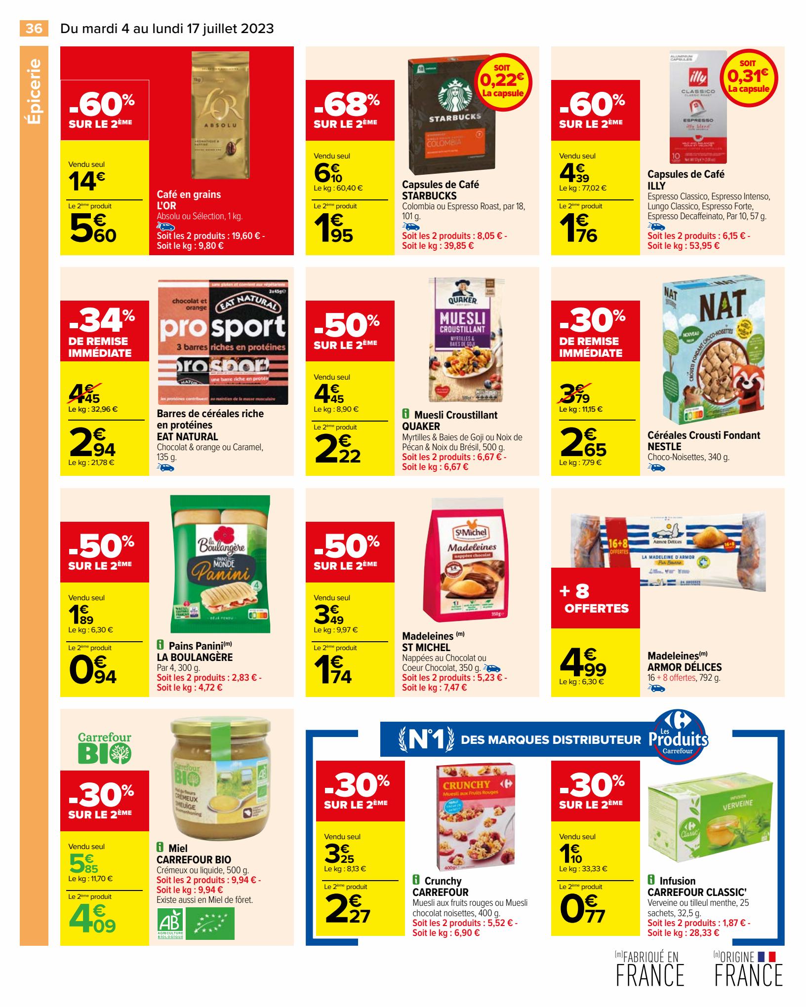 Catalogue Carrefour 4 – 17 Juillet 2023 Page 40