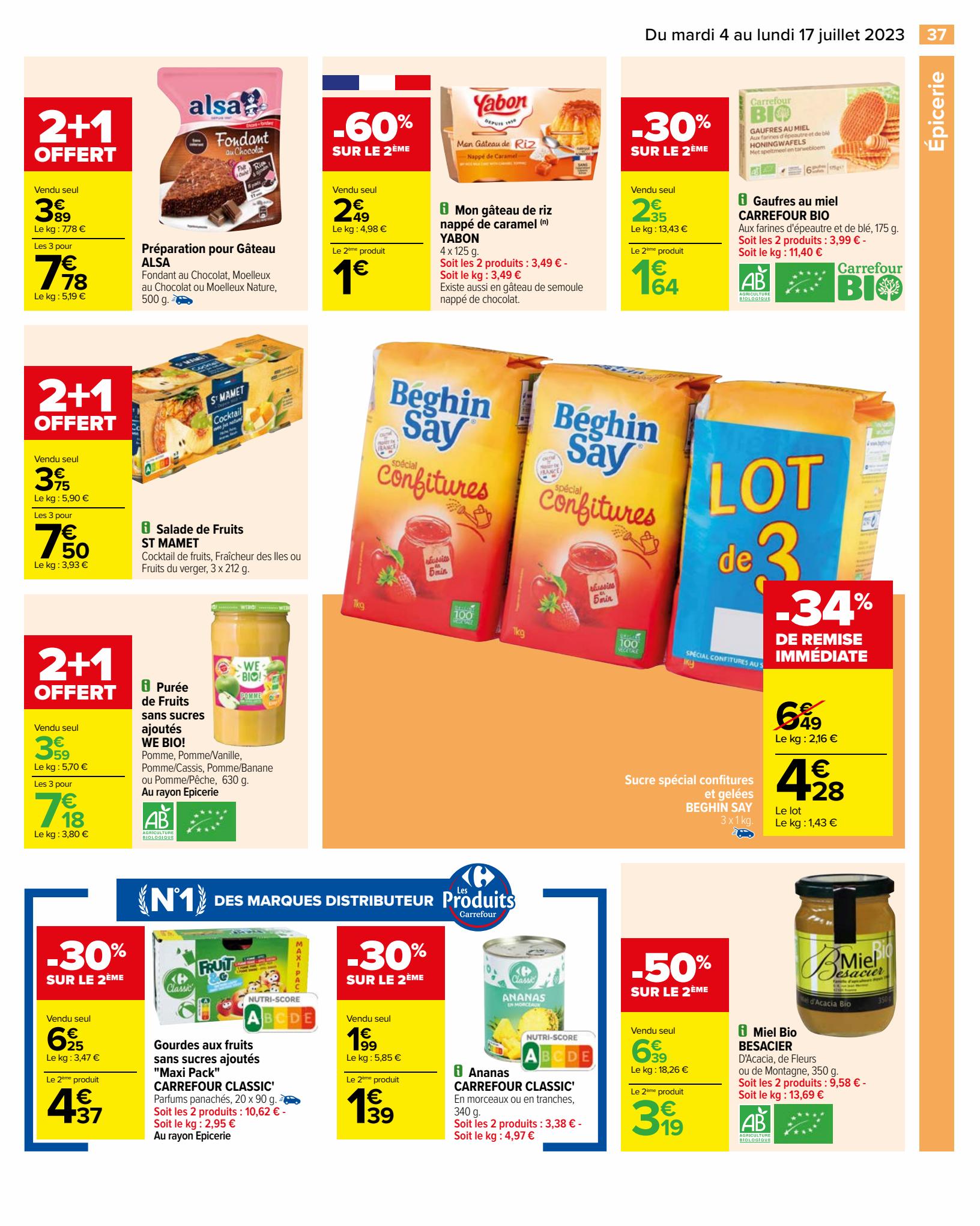 Catalogue Carrefour 4 – 17 Juillet 2023 Page 41