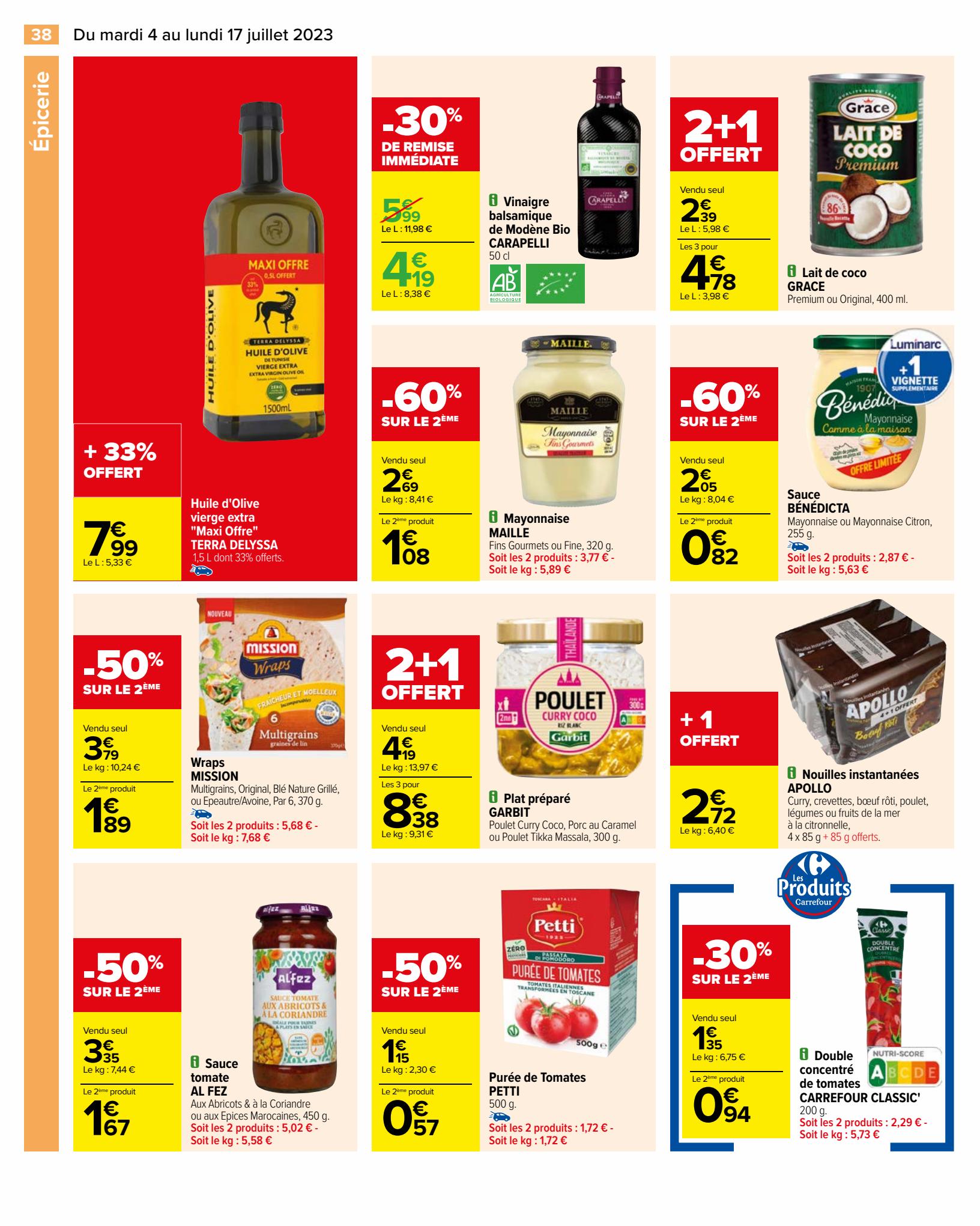 Catalogue Carrefour 4 – 17 Juillet 2023 Page 42