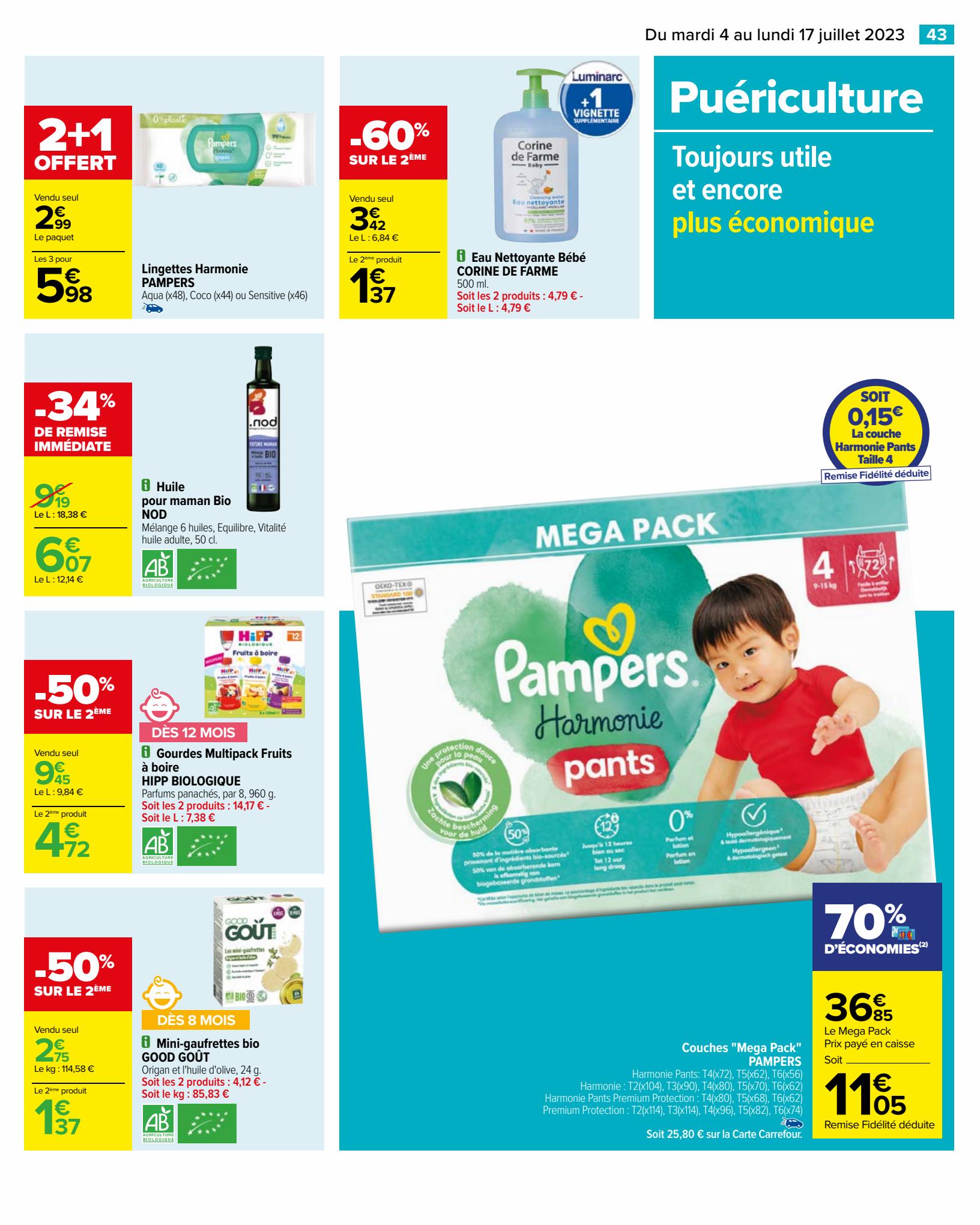Catalogue Carrefour 4 – 17 Juillet 2023 Page 49