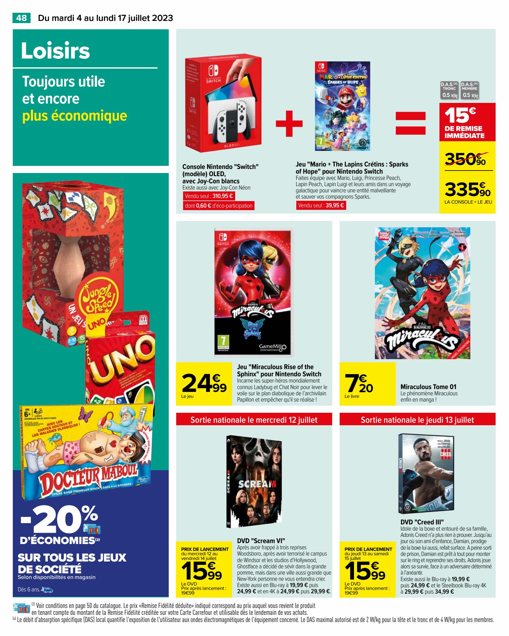 Catalogue Carrefour 4 – 17 Juillet 2023 Page 56