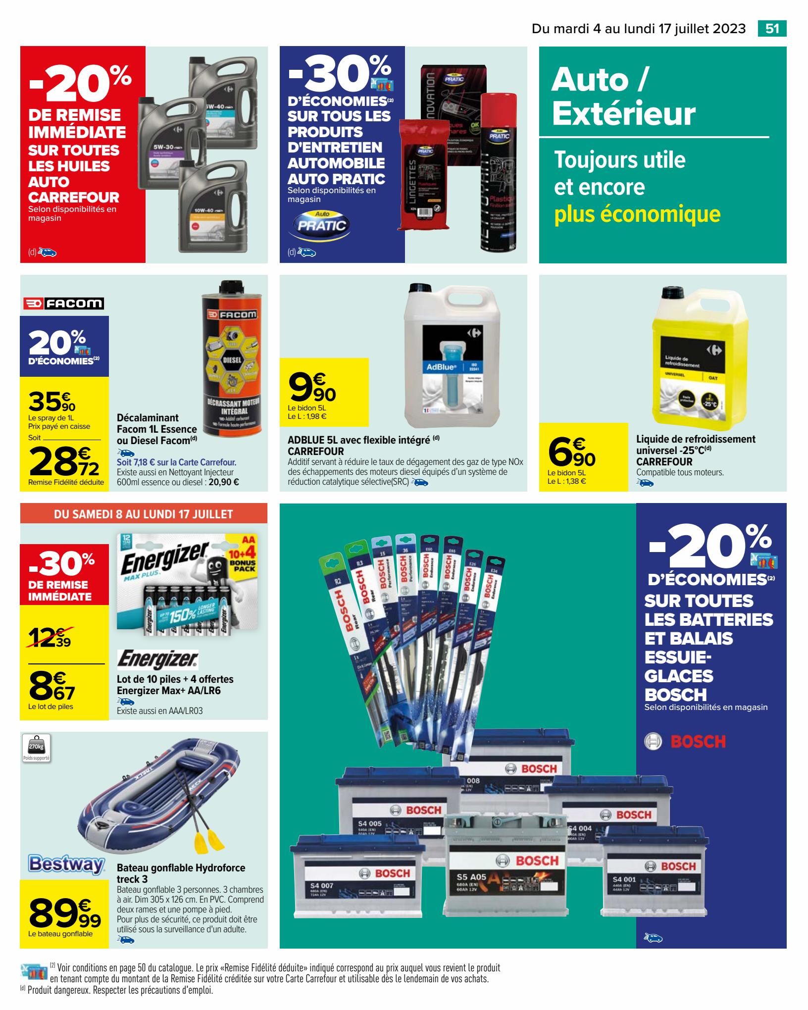 Catalogue Carrefour 4 – 17 Juillet 2023 Page 59
