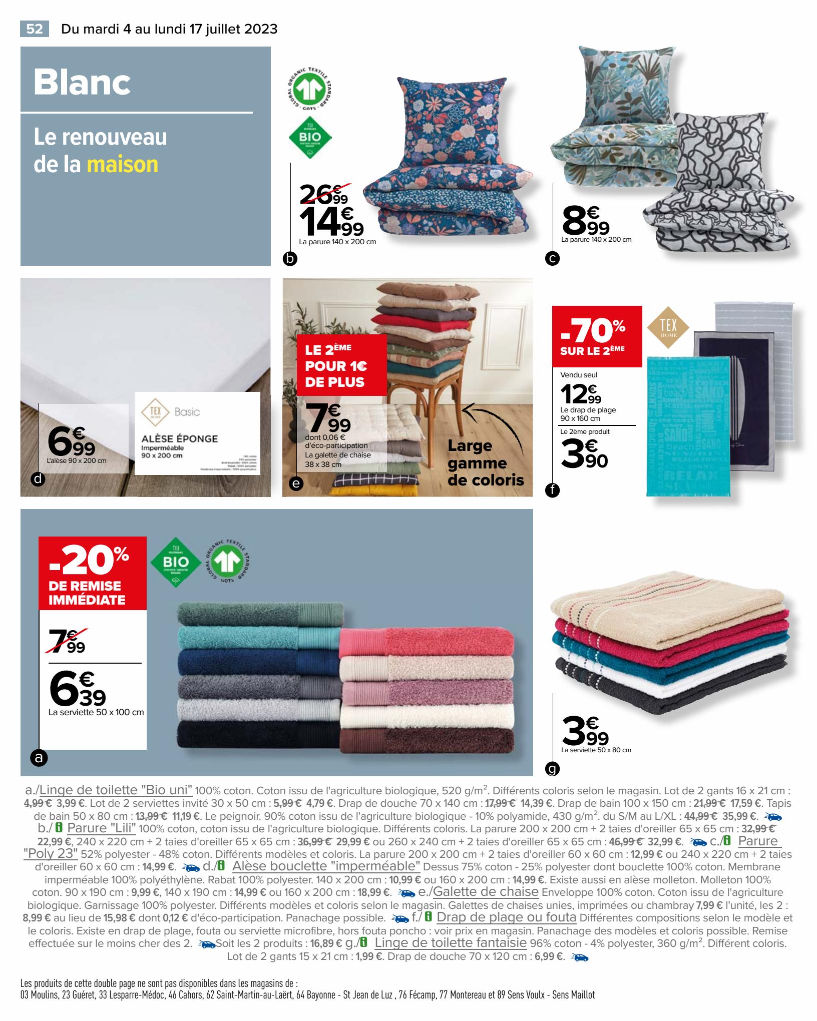 Catalogue Carrefour 4 – 17 Juillet 2023 Page 60