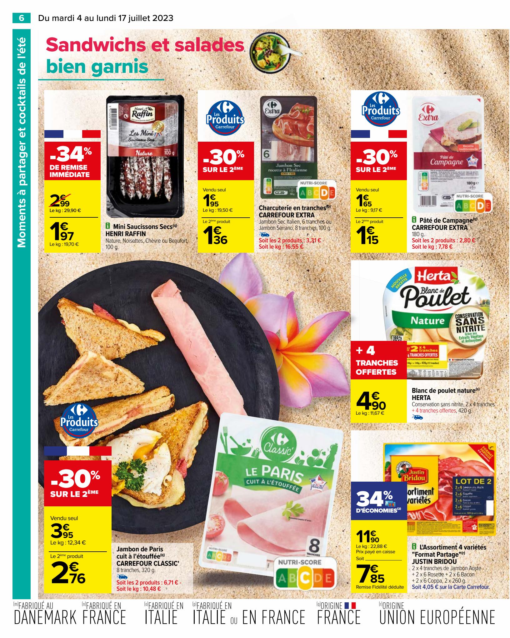 Catalogue Carrefour 4 – 17 Juillet 2023 Page 8