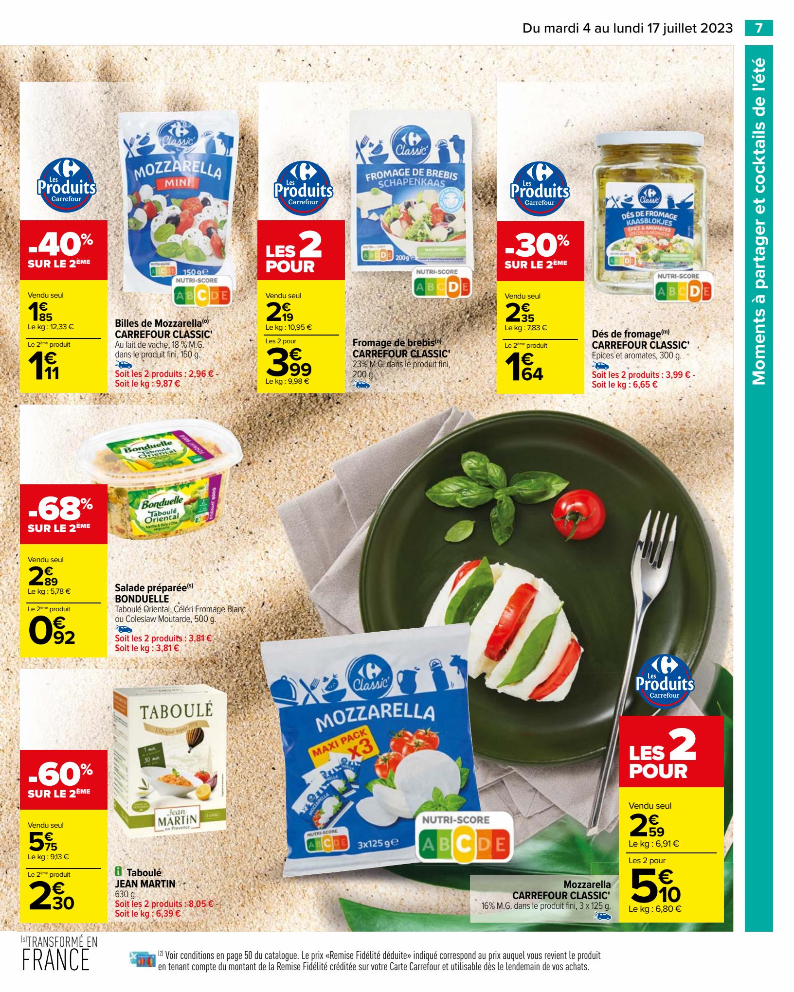 Catalogue Carrefour 4 – 17 Juillet 2023 Page 9