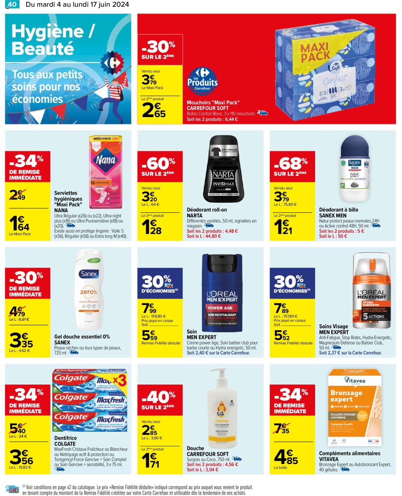 Catalogue Carrefour 4 – 17 Juin 2024 Page 42