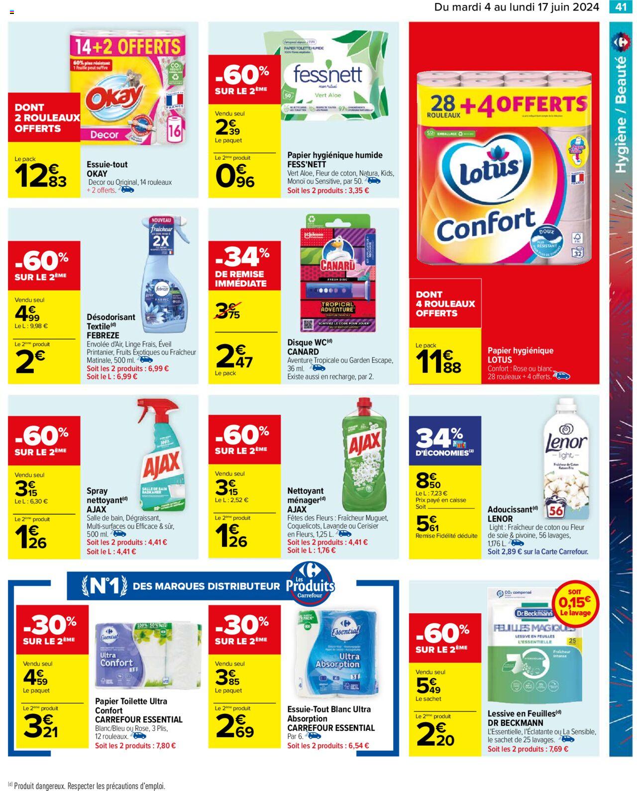 Catalogue Carrefour 4 – 17 Juin 2024 Page 43