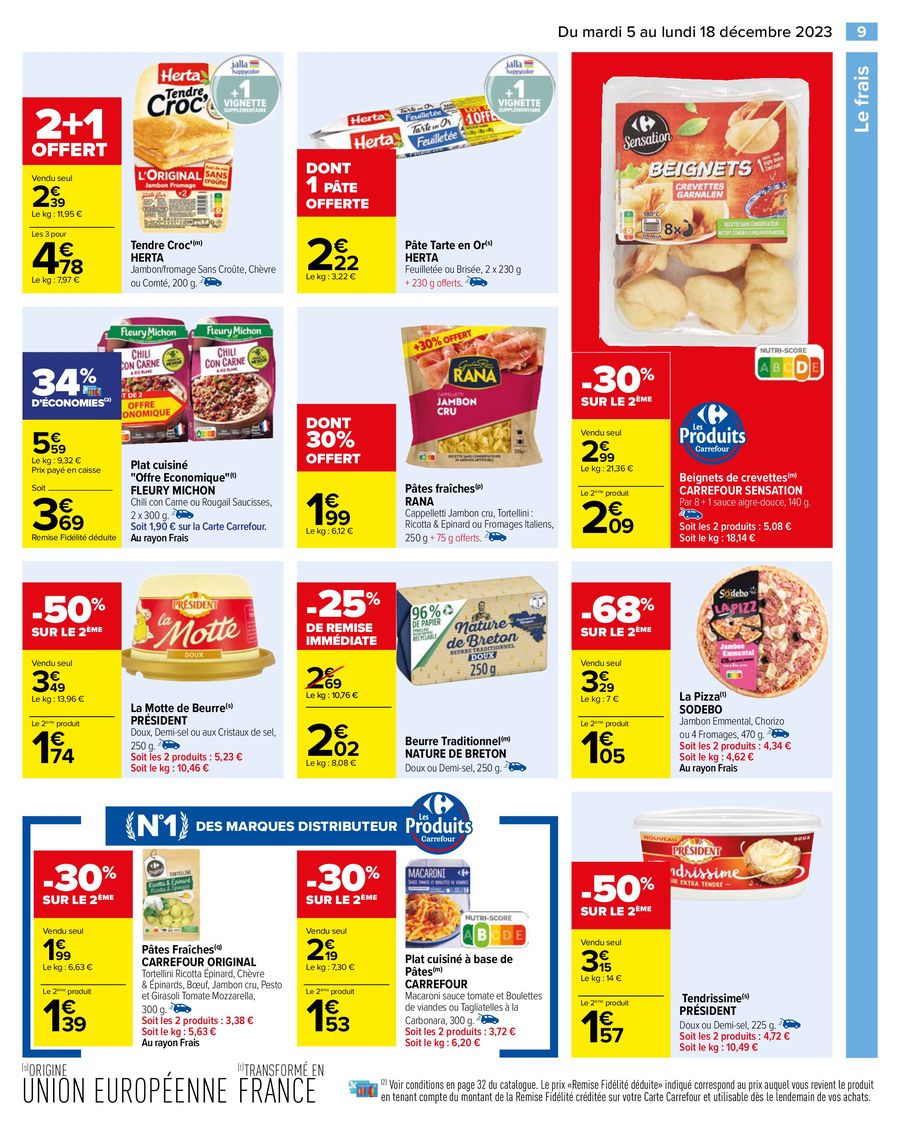 Catalogue Carrefour 5 – 18 Décembre 2023 Page 11