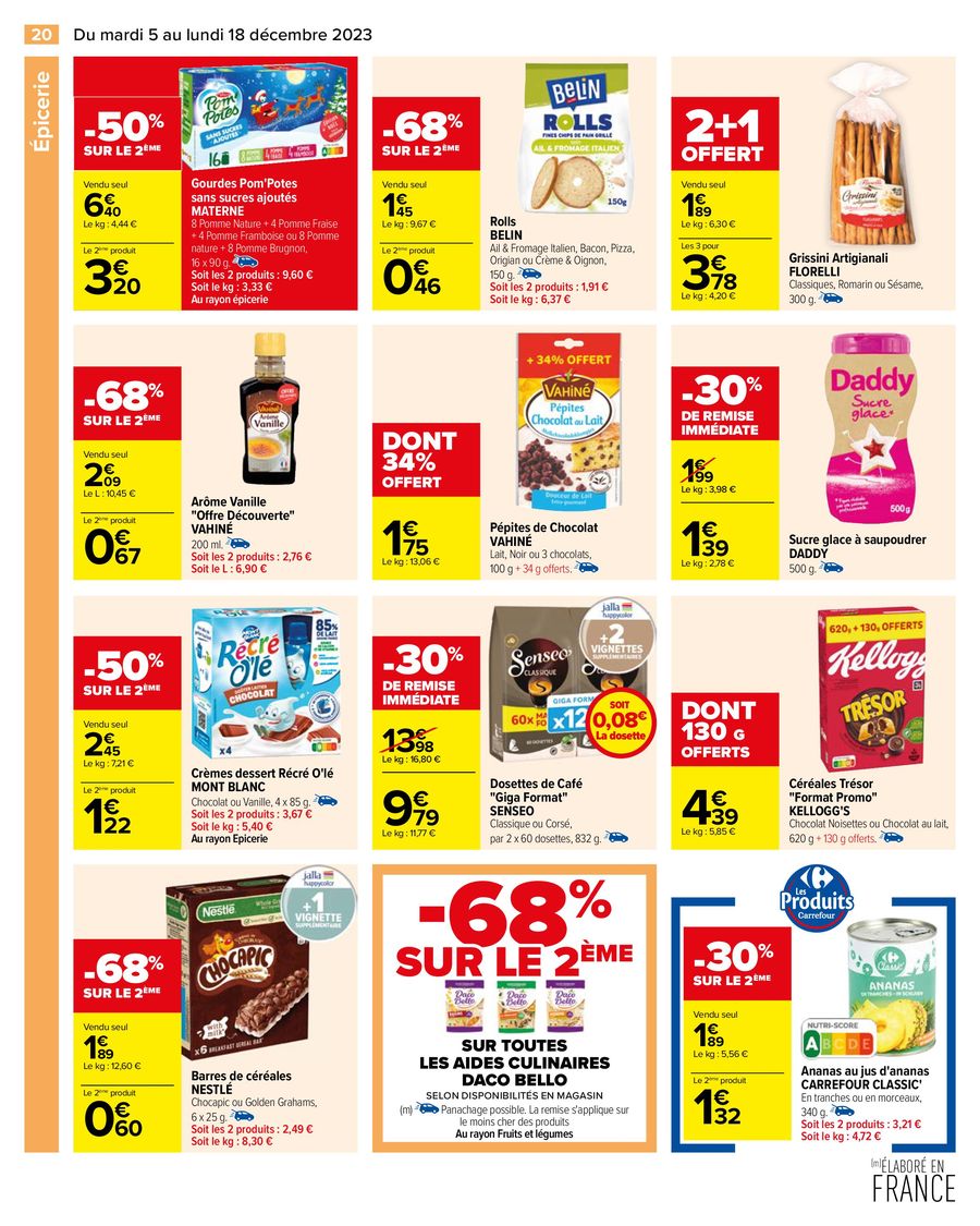 Catalogue Carrefour 5 – 18 Décembre 2023 Page 22