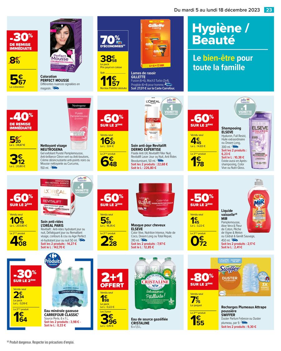 Catalogue Carrefour 5 – 18 Décembre 2023 Page 25