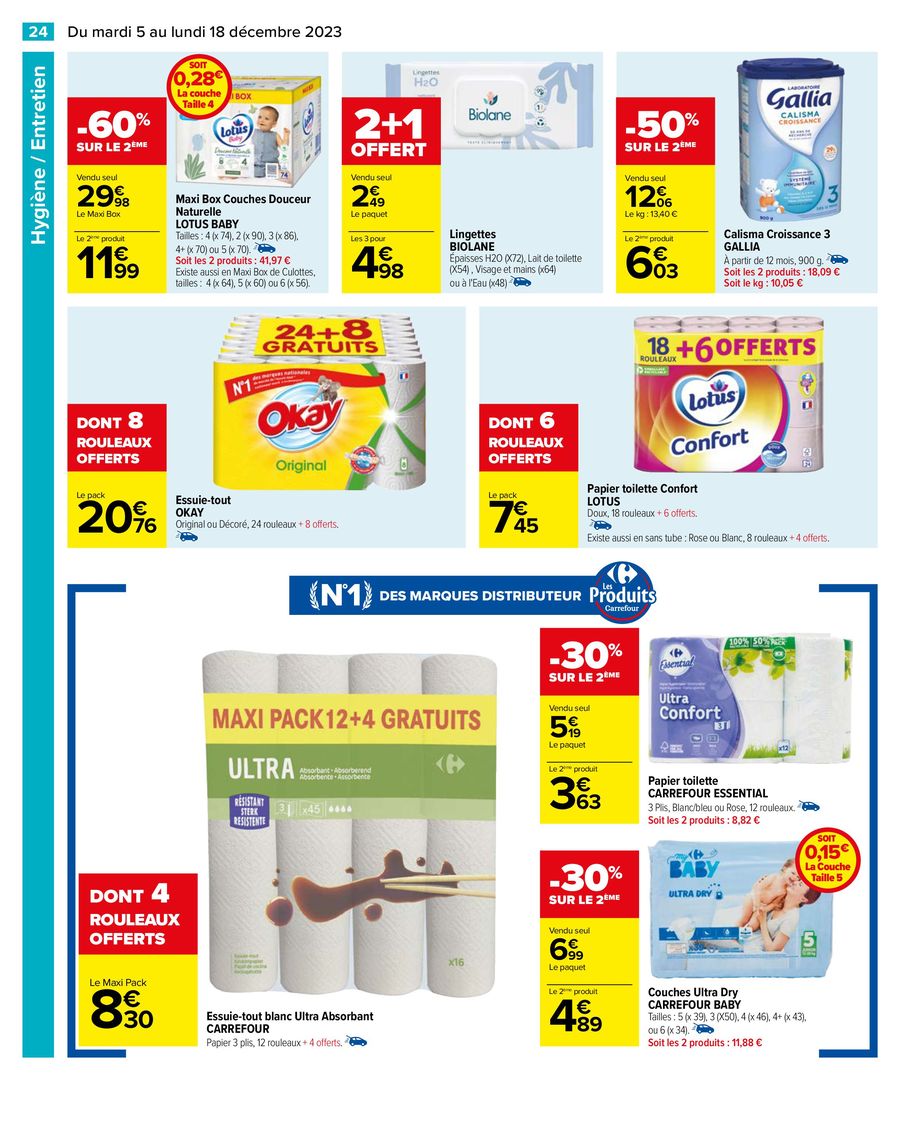 Catalogue Carrefour 5 – 18 Décembre 2023 Page 26