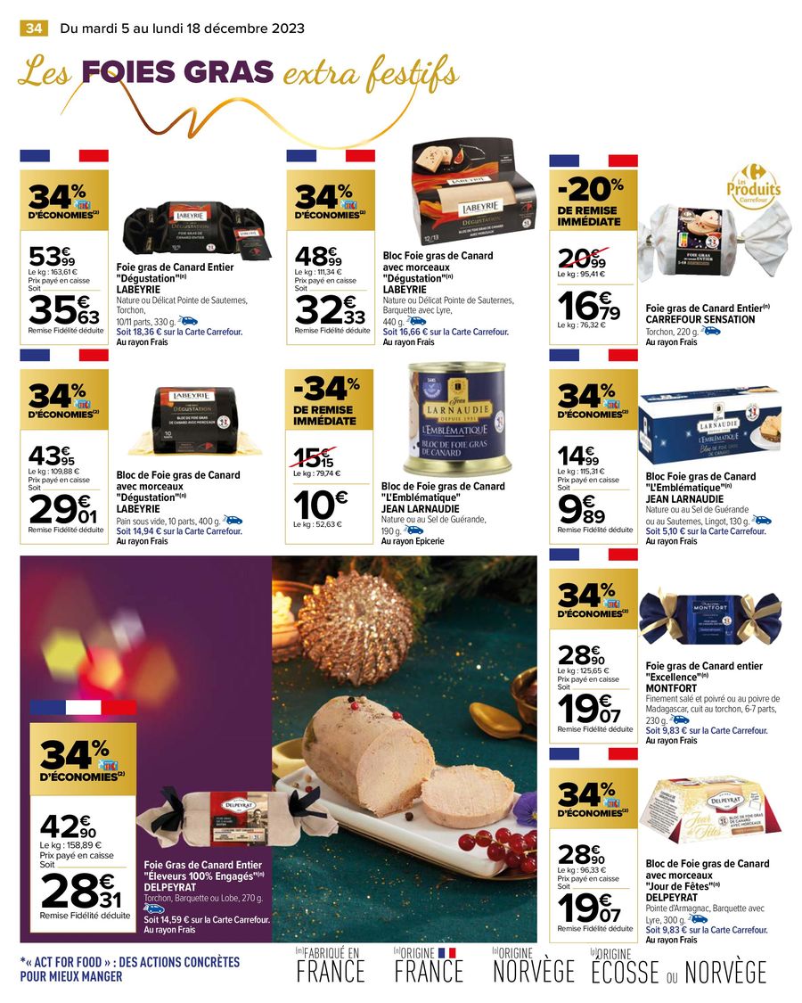 Catalogue Carrefour 5 – 18 Décembre 2023 Page 36
