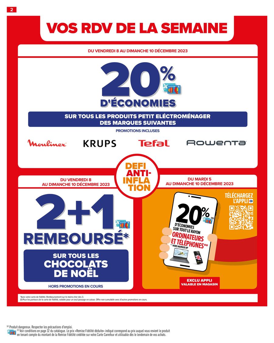 Catalogue Carrefour 5 – 18 Décembre 2023 Page 4