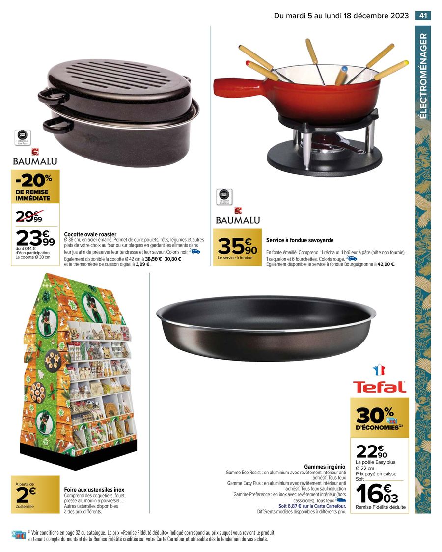 Catalogue Carrefour 5 – 18 Décembre 2023 Page 43