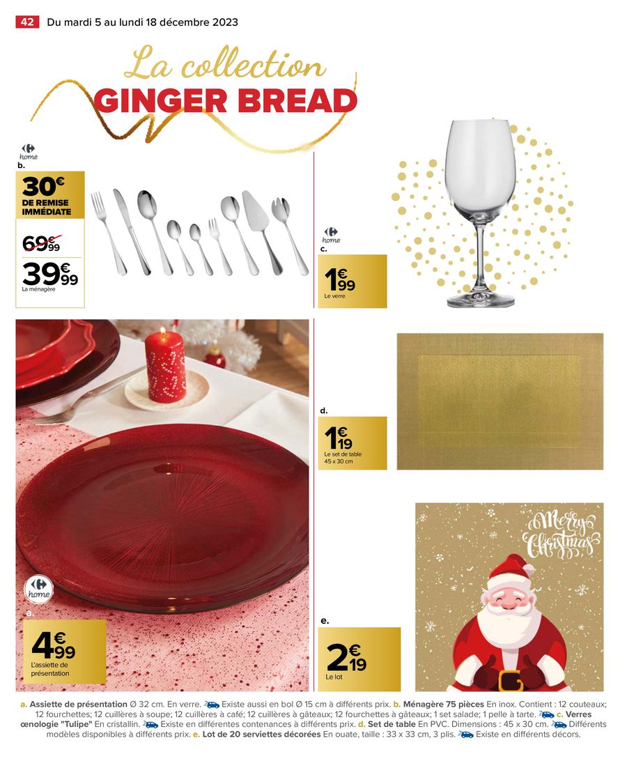 Catalogue Carrefour 5 – 18 Décembre 2023 Page 44