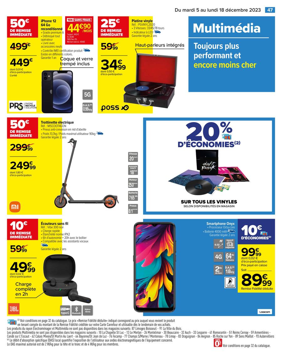 Catalogue Carrefour 5 – 18 Décembre 2023 Page 49