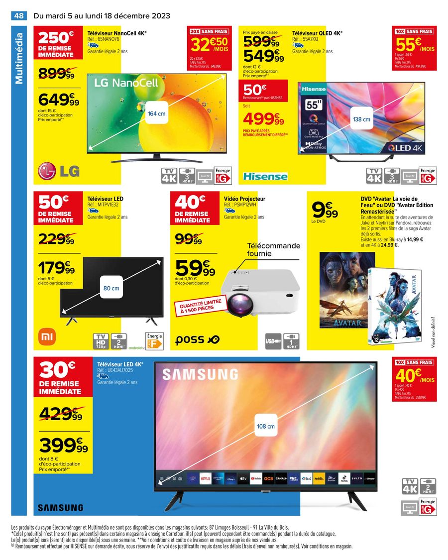 Catalogue Carrefour 5 – 18 Décembre 2023 Page 50