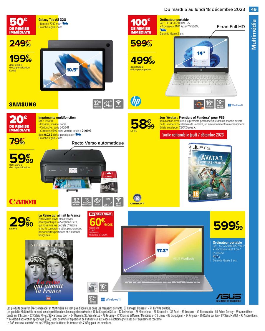 Catalogue Carrefour 5 – 18 Décembre 2023 Page 51