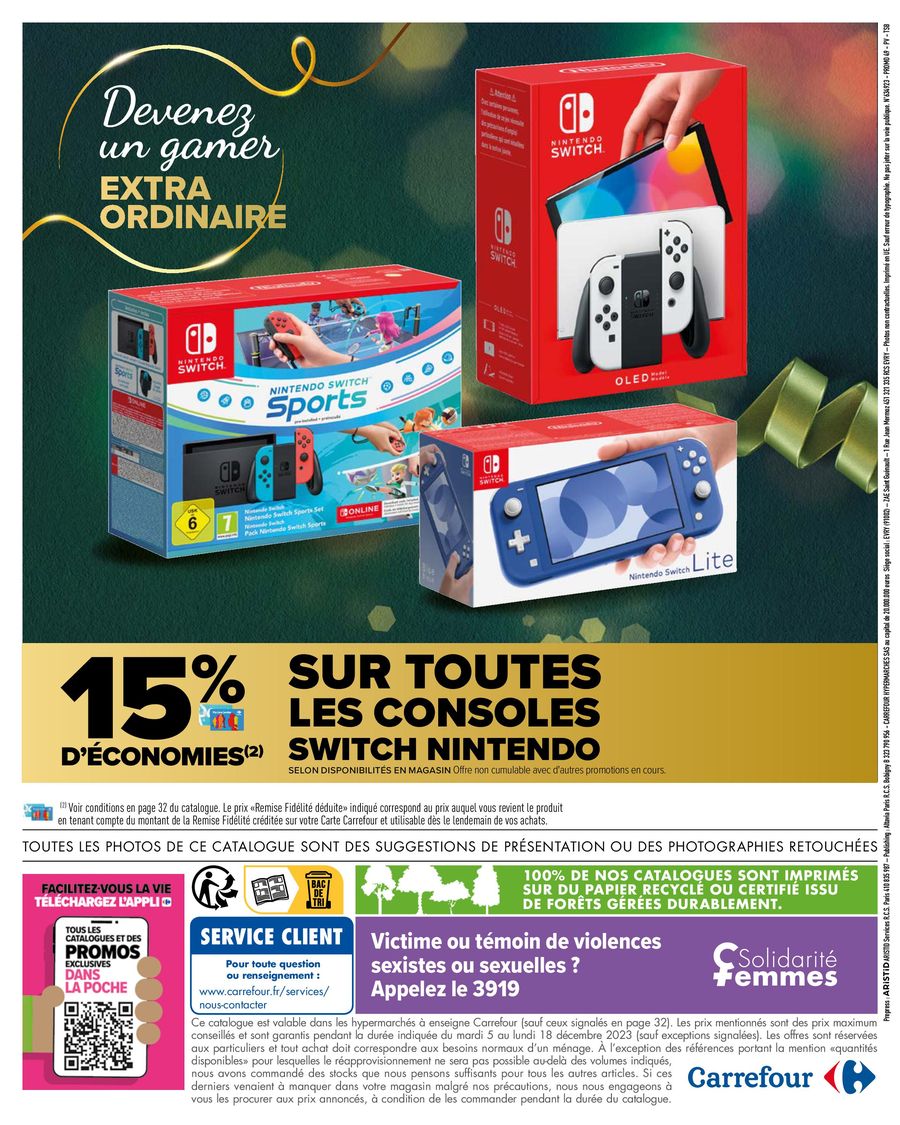 Catalogue Carrefour 5 – 18 Décembre 2023 Page 54