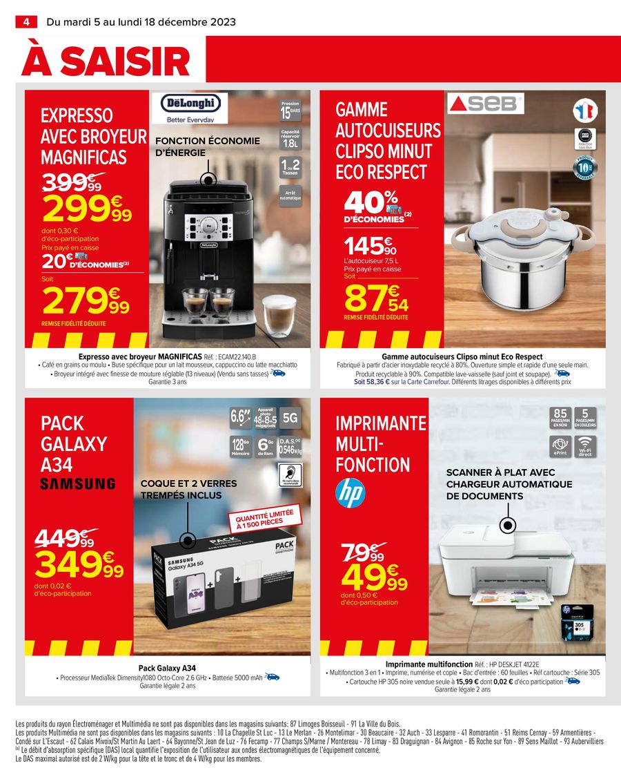 Catalogue Carrefour 5 – 18 Décembre 2023 Page 6