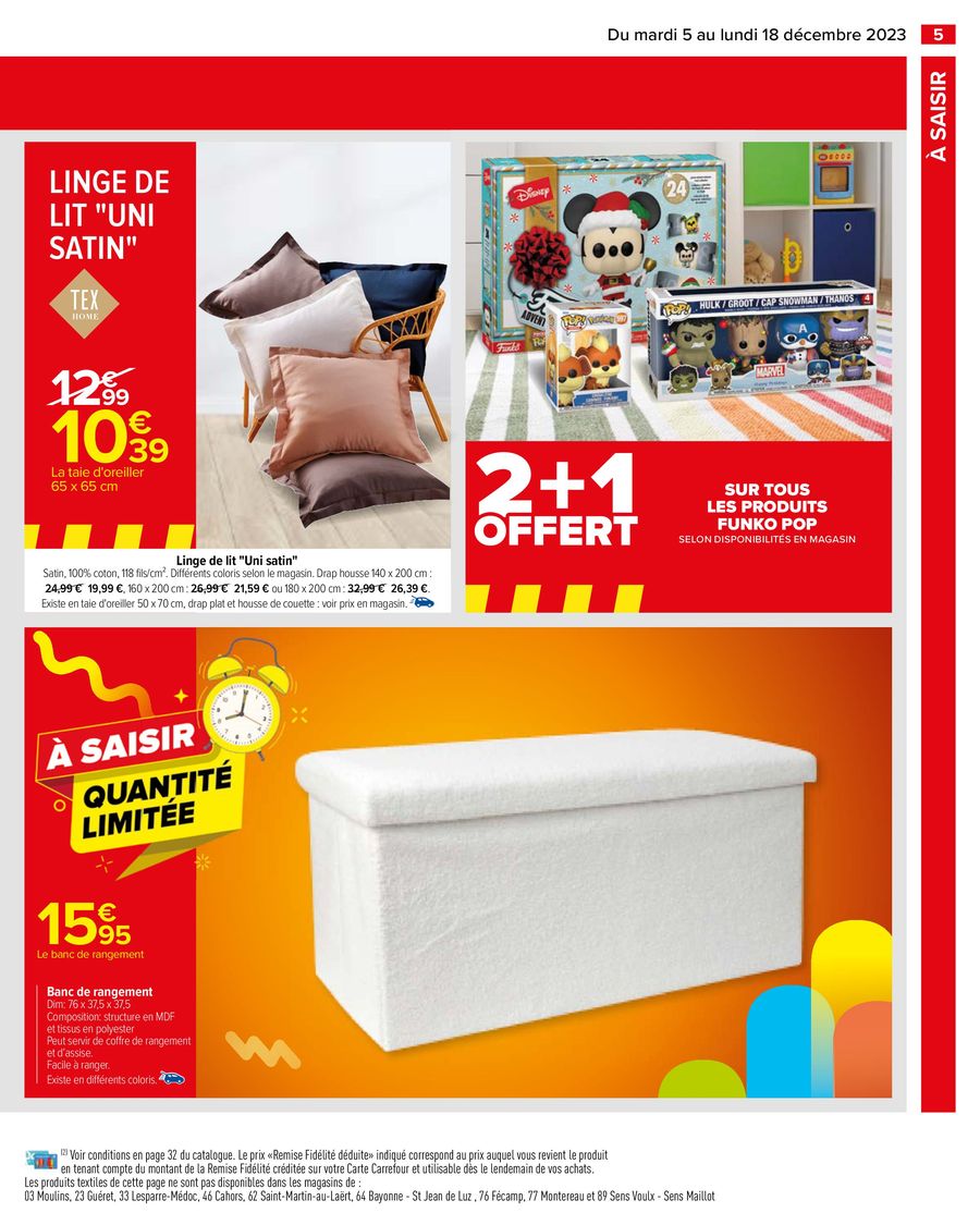 Catalogue Carrefour 5 – 18 Décembre 2023 Page 7