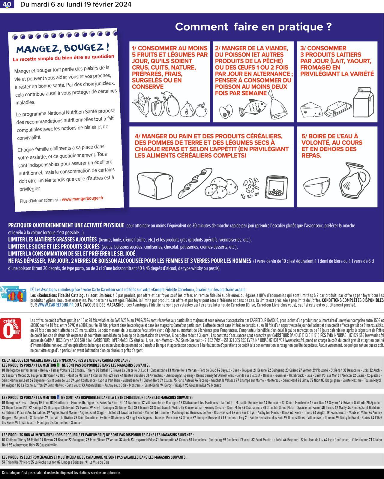 Catalogue Carrefour 6 – 19 Février 2024 Page 42