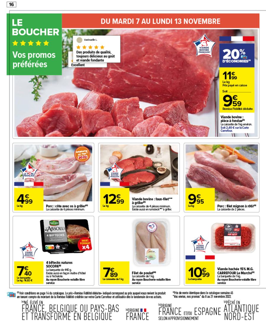 Catalogue Carrefour 7 – 20 Novembre 2023 Page 20