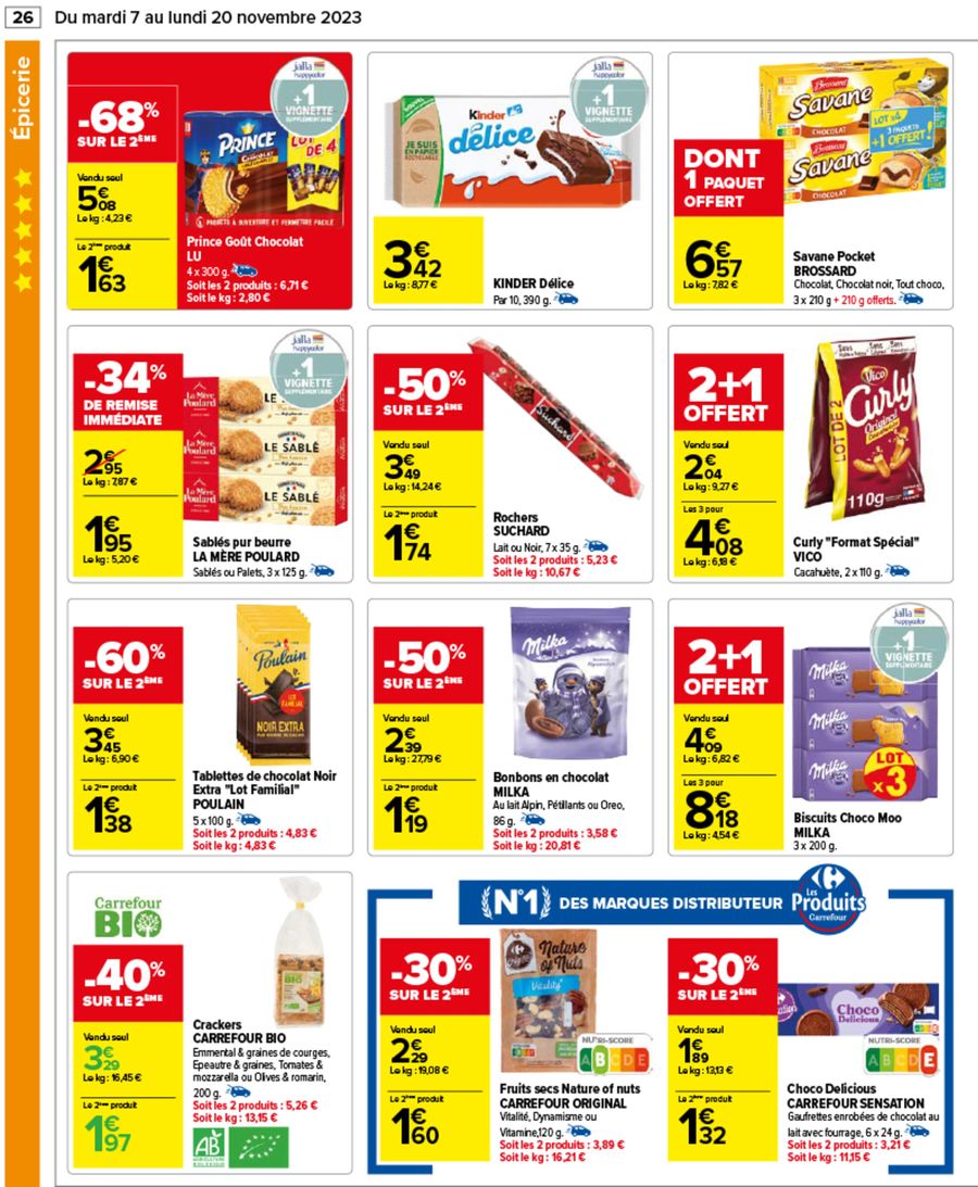 Catalogue Carrefour 7 – 20 Novembre 2023 Page 30