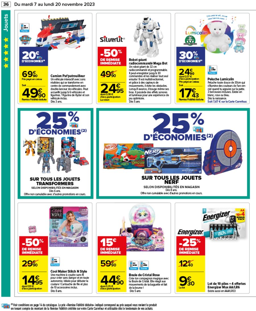 Catalogue Carrefour 7 – 20 Novembre 2023 Page 40