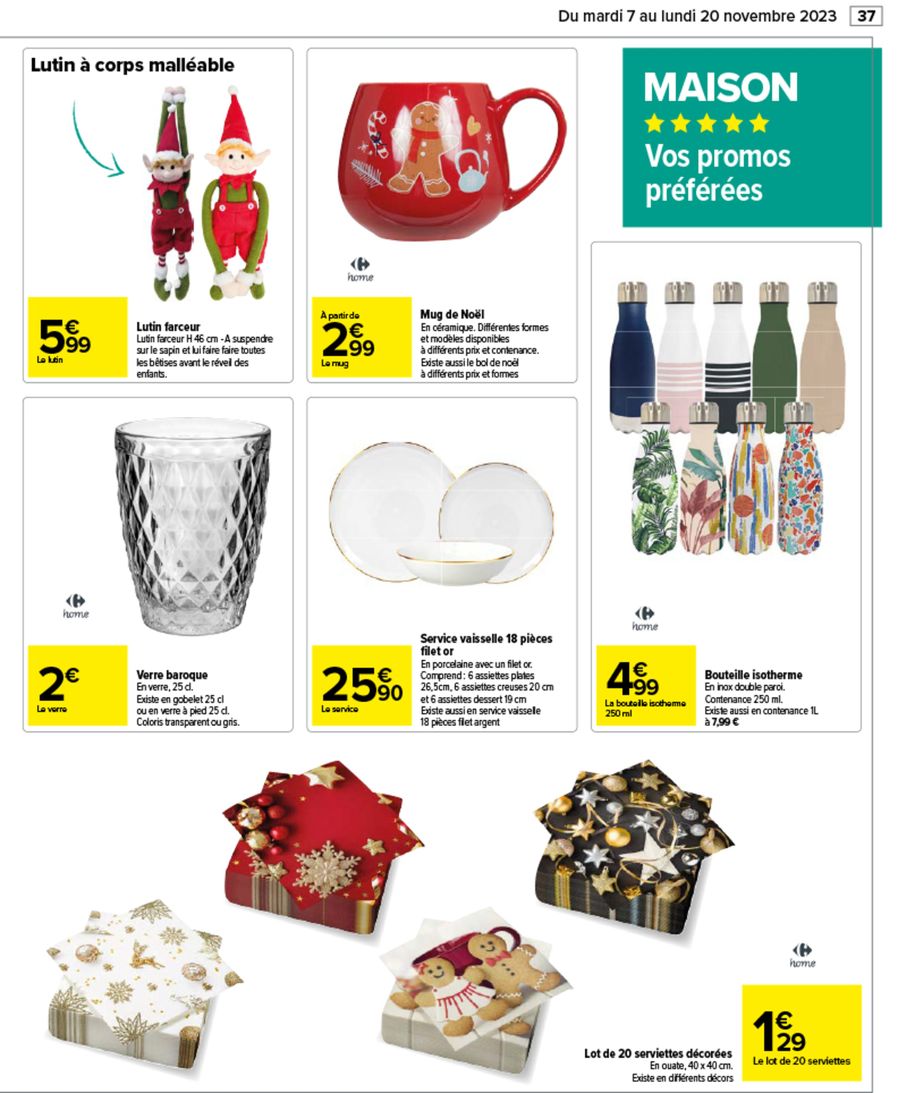Catalogue Carrefour 7 – 20 Novembre 2023 Page 41