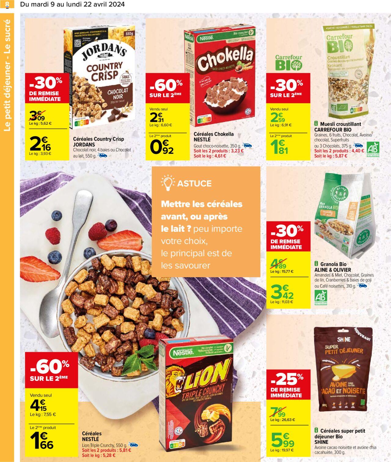 Catalogue Carrefour 9 – 22 Avril 2024 Page 10