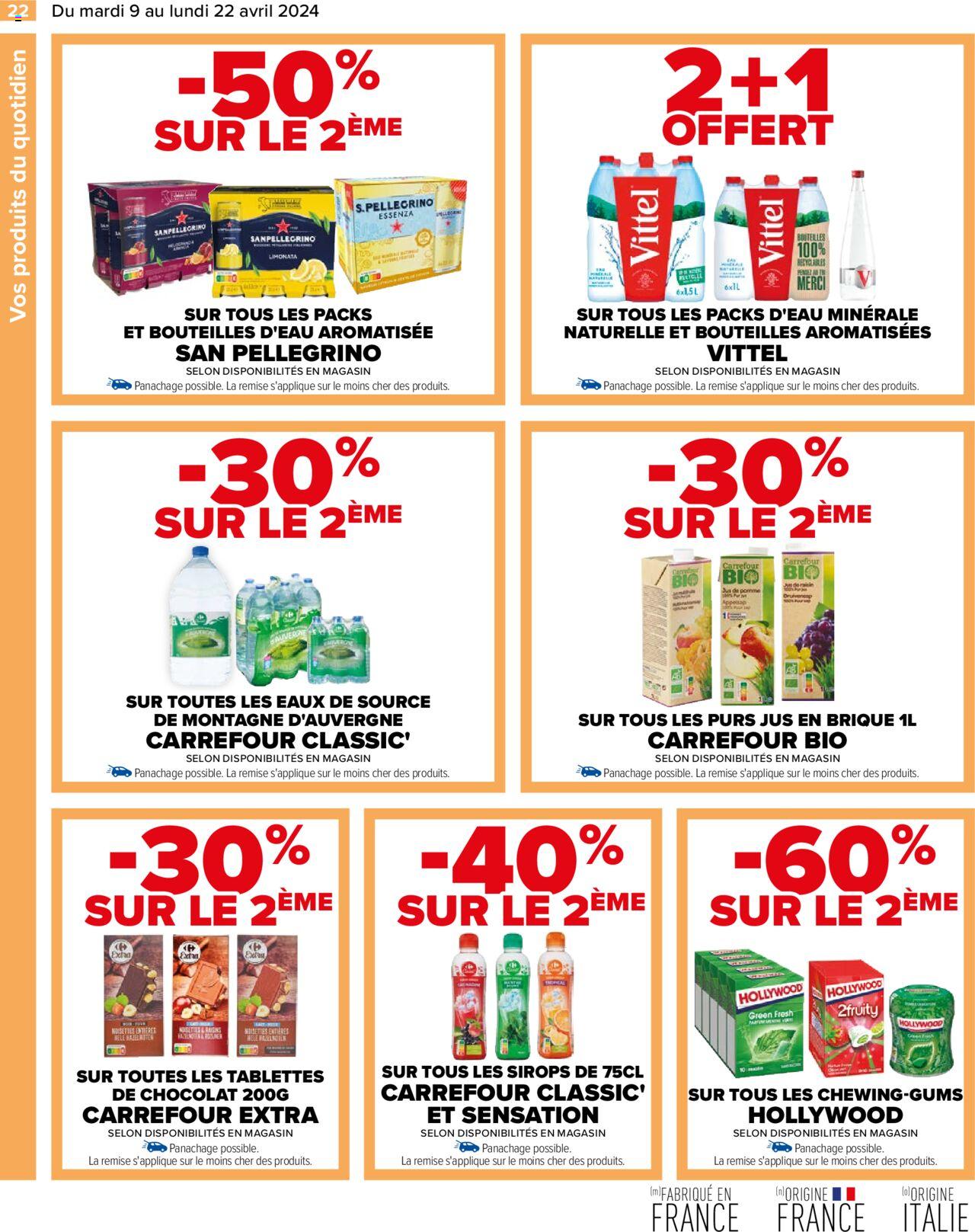 Catalogue Carrefour 9 – 22 Avril 2024 Page 24