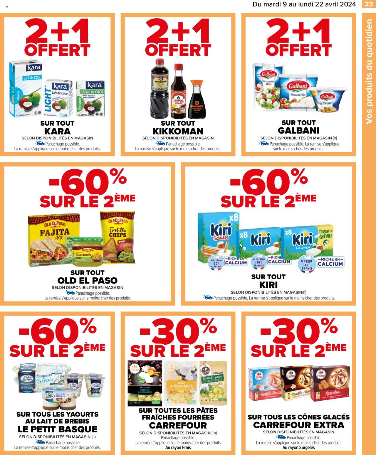 Catalogue Carrefour 9 – 22 Avril 2024 Page 25