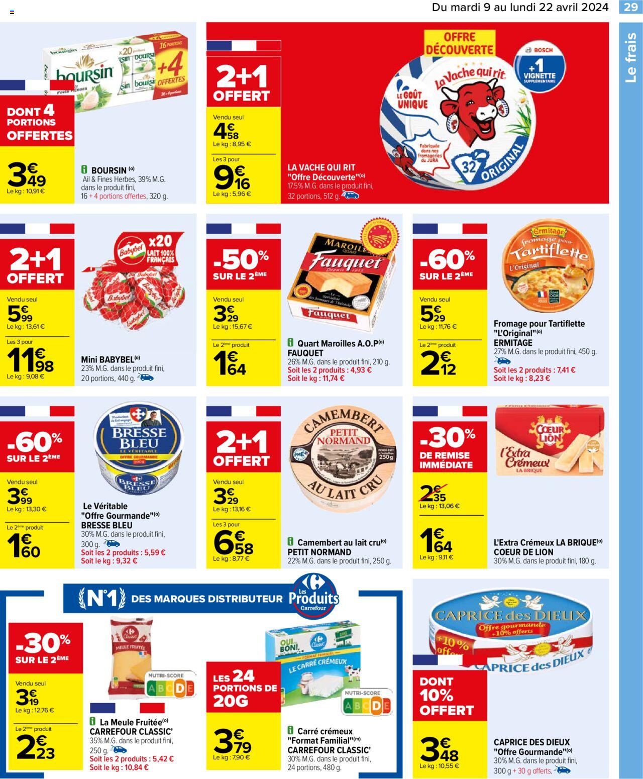 Catalogue Carrefour 9 – 22 Avril 2024 Page 31