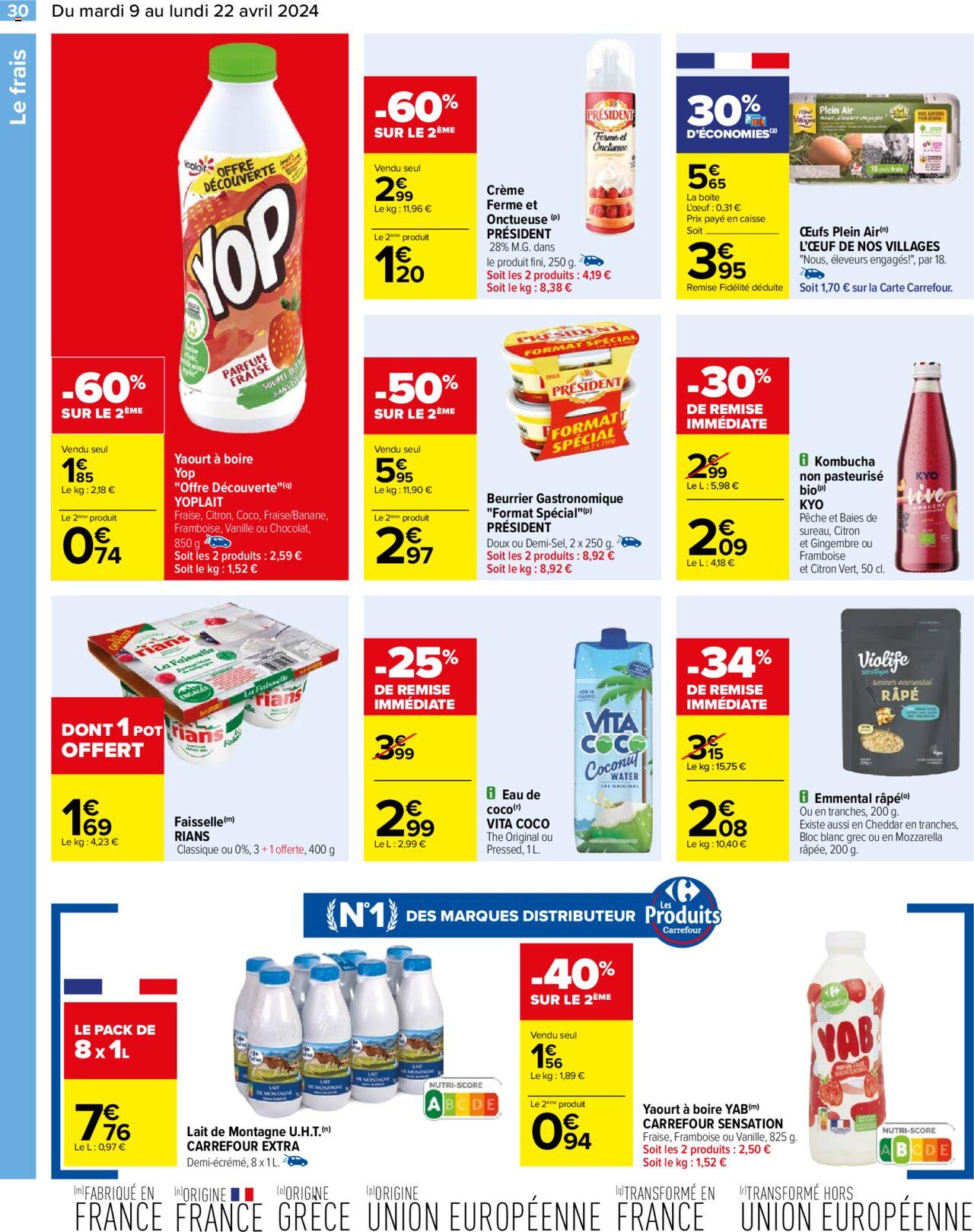 Catalogue Carrefour 9 – 22 Avril 2024 Page 32