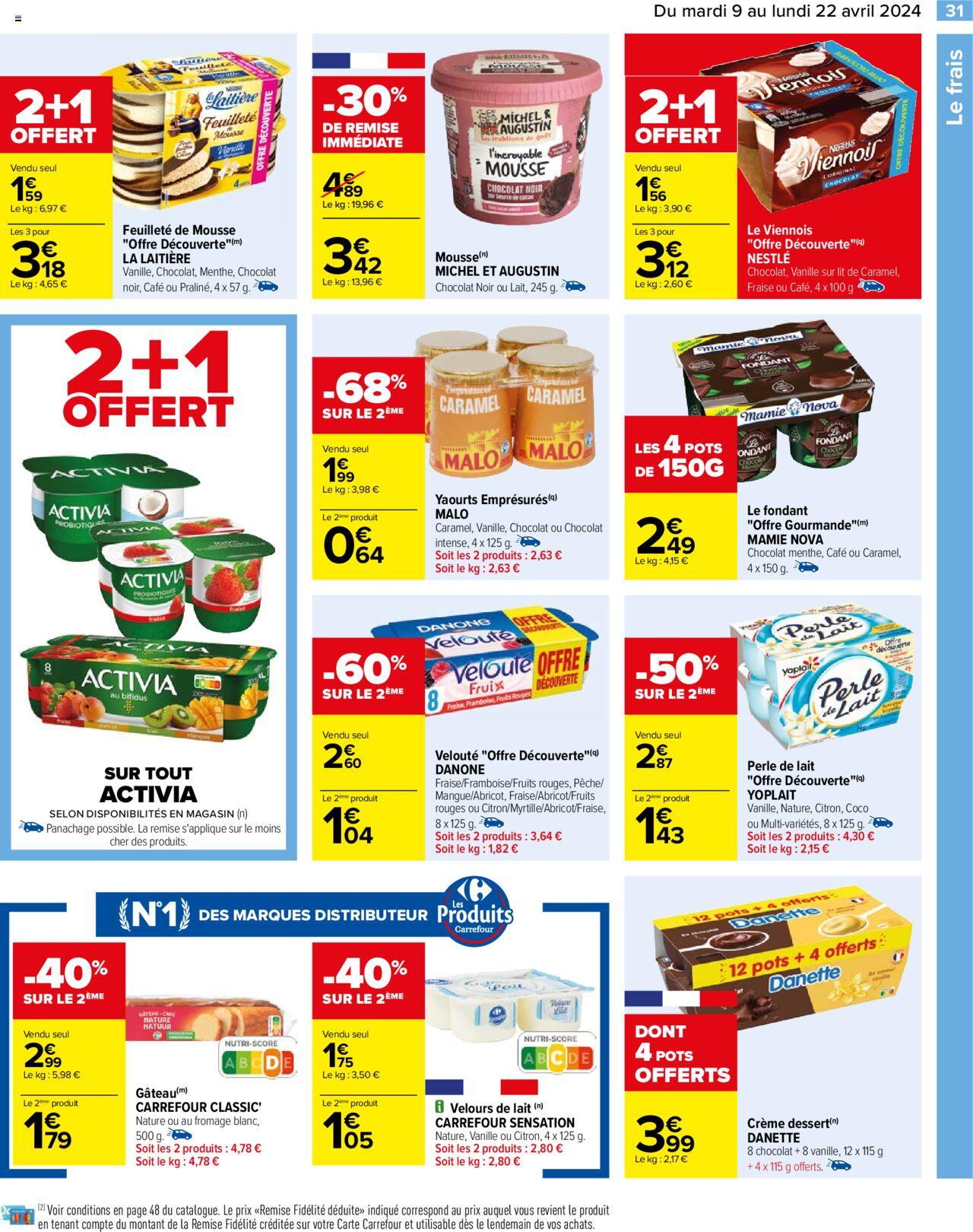 Catalogue Carrefour 9 – 22 Avril 2024 Page 33