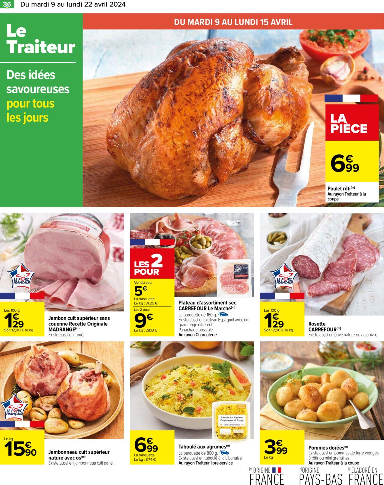 Catalogue Carrefour 9 – 22 Avril 2024 Page 38