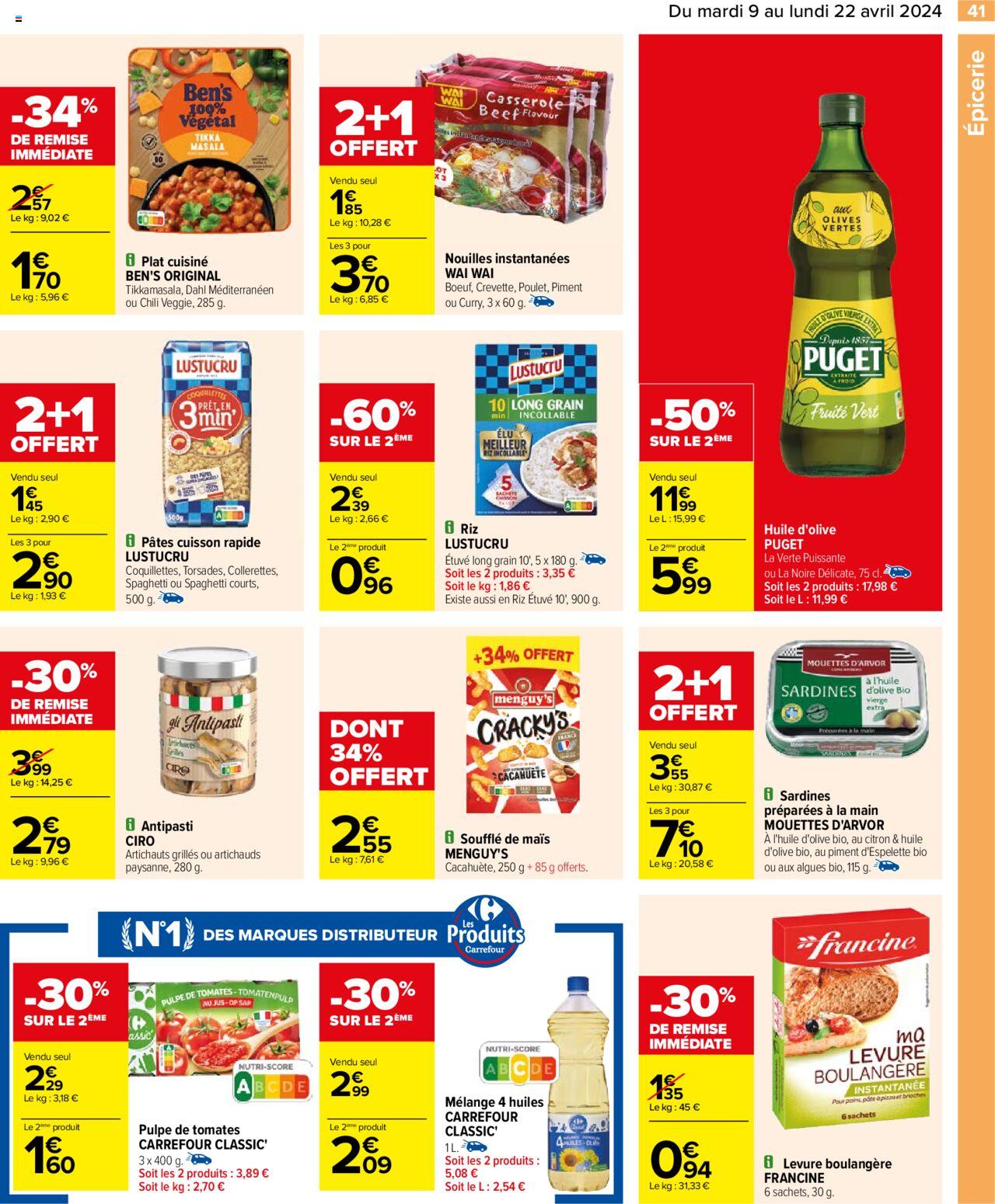 Catalogue Carrefour 9 – 22 Avril 2024 Page 43