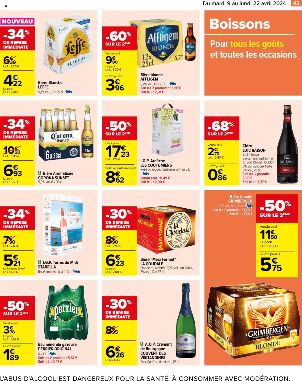 Catalogue Carrefour 9 – 22 Avril 2024 Page 45