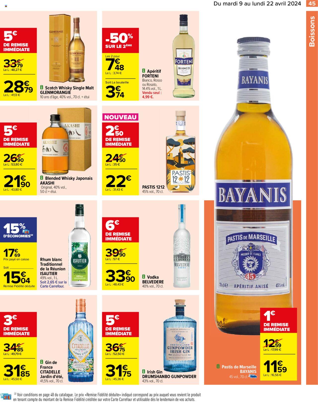 Catalogue Carrefour 9 – 22 Avril 2024 Page 47